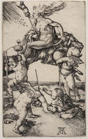KG 00518
<br/>
Heks op geit met vier putti
<br/>
<em>Dürer, Albrecht (1471-1528)</em>